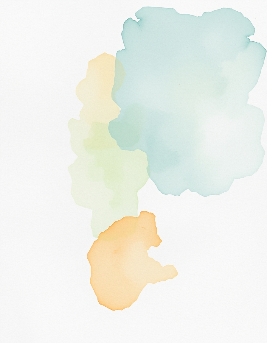 Watercolor idea: watercolor painting, soft transparent washes, wet-on-wet bleeds, paper texture visible, pigne de pin tombée au sol , delicate watercolor illustration,