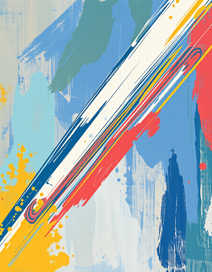 Photo To Oil Paintings idea: a photo repainted with layered color, directional strokes, and canvas texture, deliberate composition, abstract artwork , polished painting, coherent