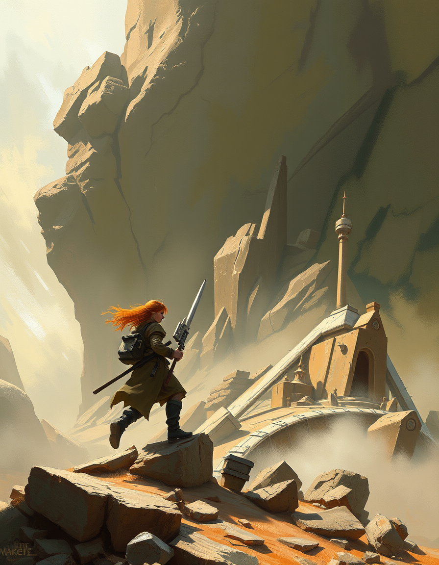 Book Covers idea: cover-ready concept art organized around genre, focal point, and title-safe space, deliberate composition, book name is expel speed , polished paintin