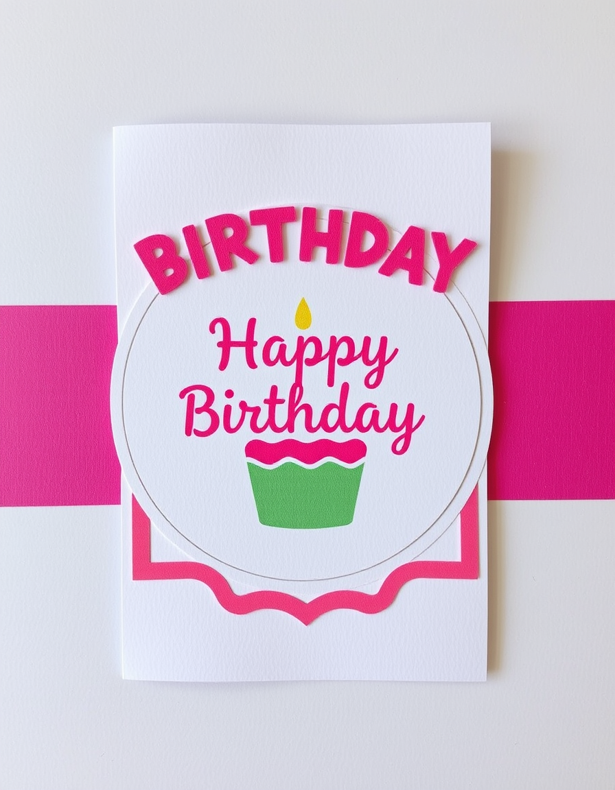 Main painting studio: birthday card