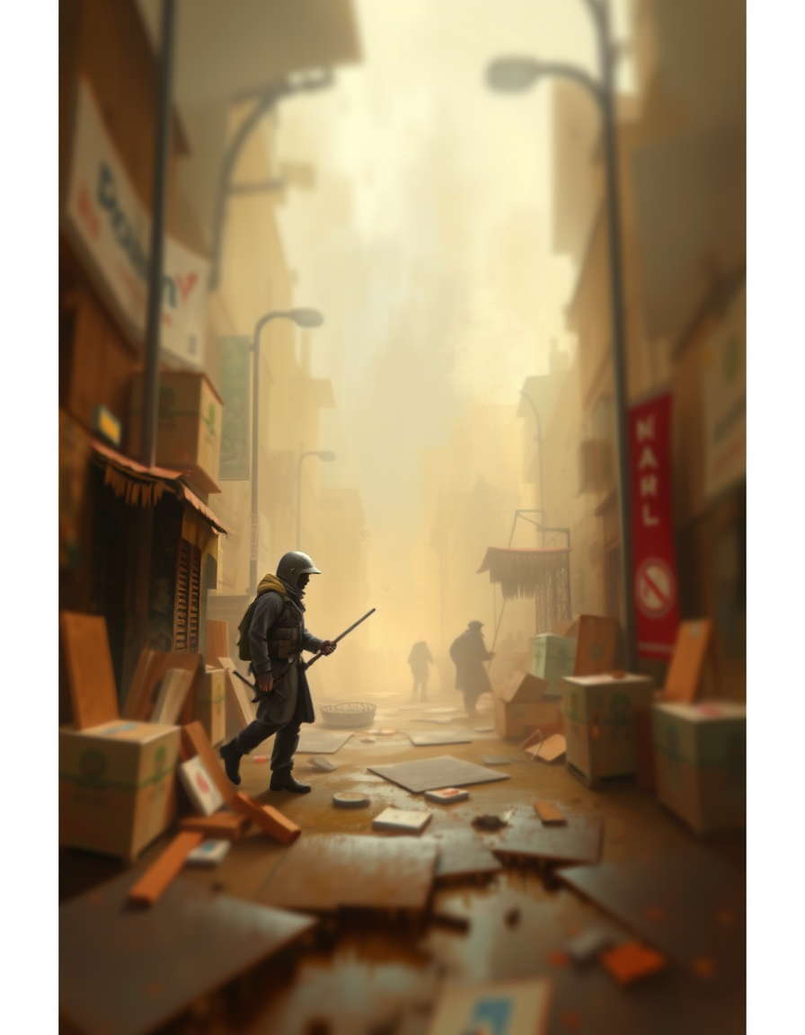 Book Covers idea: cover-ready concept art organized around genre, focal point, and title-safe space, deliberate composition, BLURRED SMUTTY BOOK COVER , polished painti