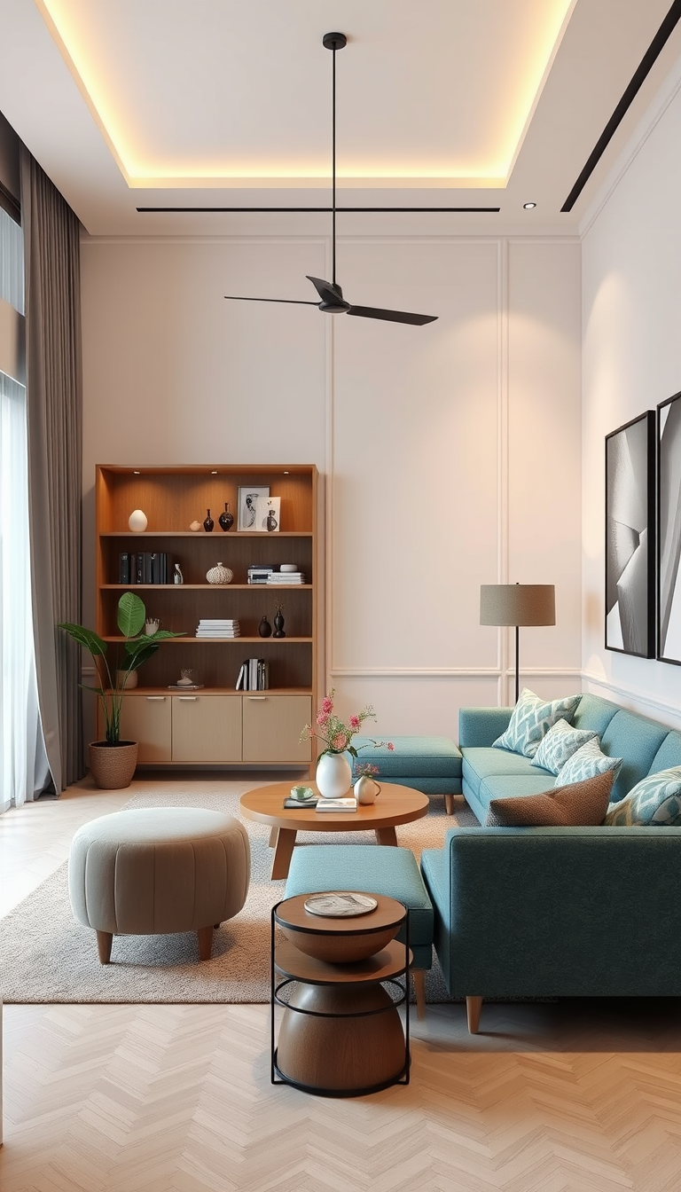 Interior Design idea: AI interior design, cohesive furniture layout decor and lighting, photorealistic interior render, 100cm x 90 CM የራሴፕሽን ቴብል ነው የፈለኩት እና ቦዲውን በላምኔት MDf