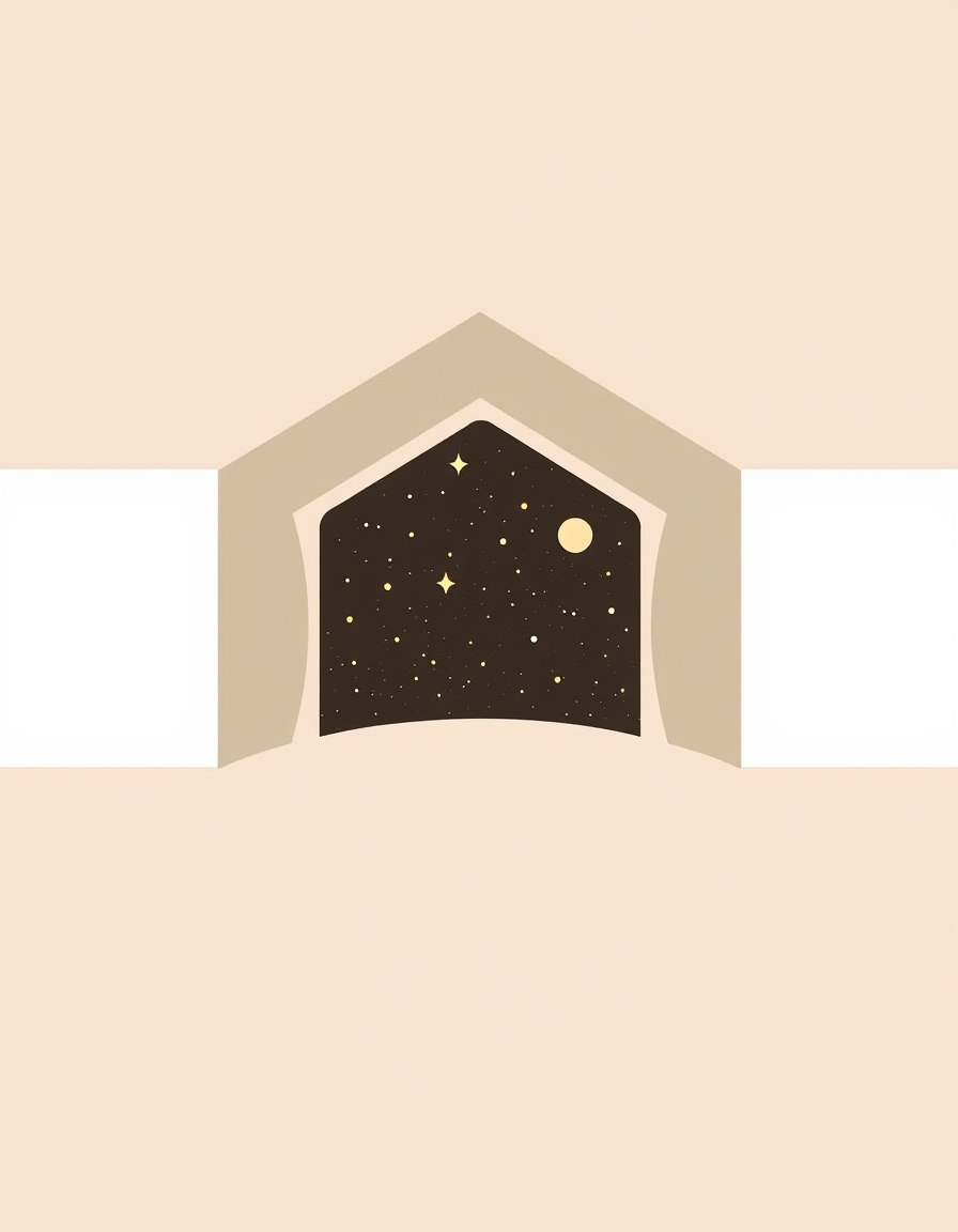 Greeting Cards idea: greeting card design, warm illustration, space for message, motivo geometrico elegante in oro opaco con centro minimale vuoto , printable greeting car