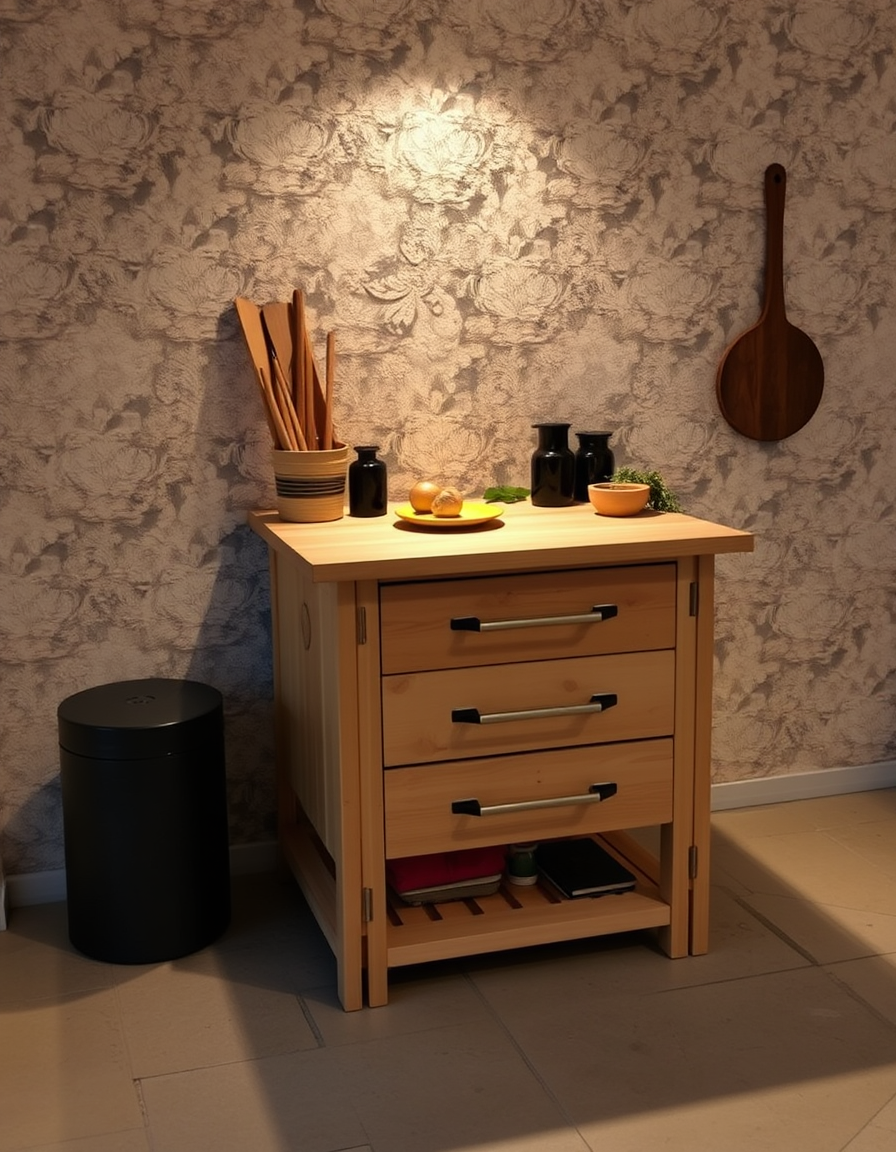 Main painting studio: platno i kist