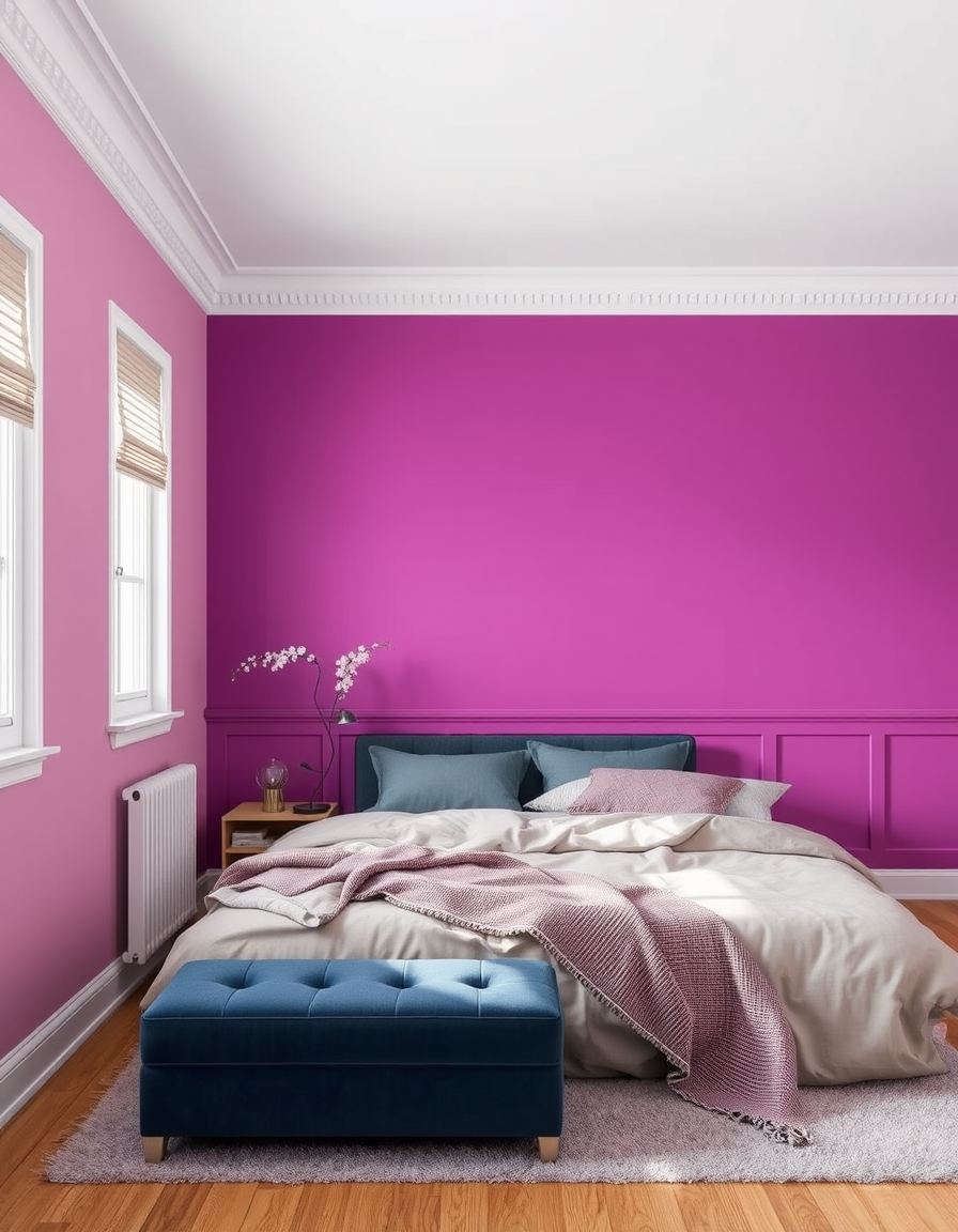 Paint Color idea: room repainted in a new wall color from the photo, accurate paint finish, photorealistic interior render, 1f8a52 , paint color visualization