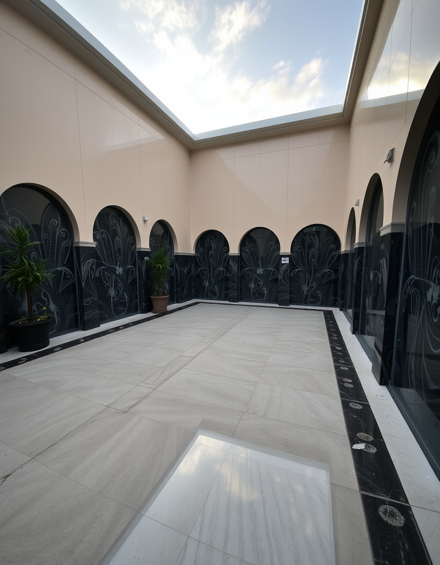 Main painting studio: محتاج تصميم لحمام عرضه 3 م يكون على اليمين بانيو بيضاوي من فوق السيراميك بعديه فاصل زجاجي بعديه حوض 60 سم او 70 سم بورسلين بعديه قاعده معلقه لون السير