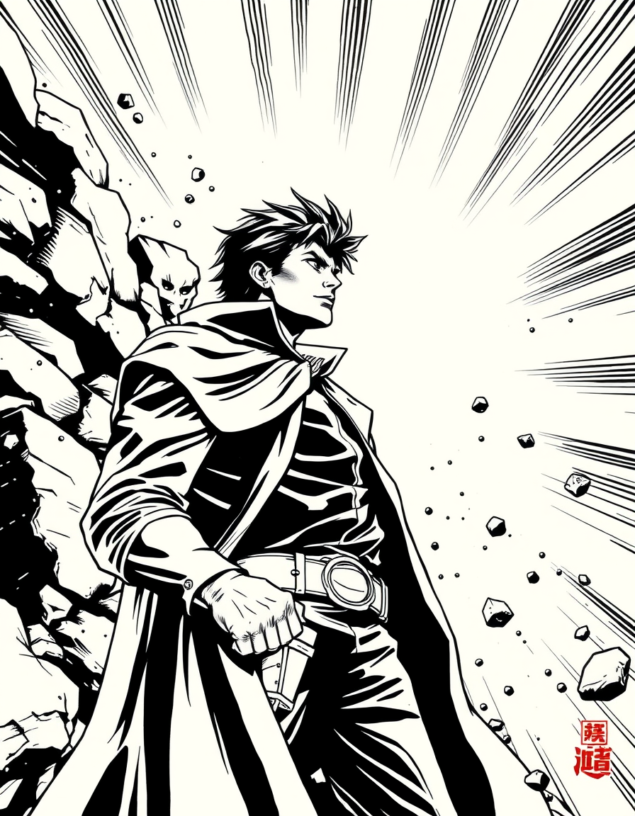 Comic Art idea: comic art, bold ink lines, halftone shading, dynamic composition, 애니매이션 일본 애니 그림체고 민트색 머리에 음악을 좋아해서 해드셋을 쓰고 다녀 민트색 단발에 연두색 눈이야. 하얀색인데 초록색 리본을 한 교복을 입고