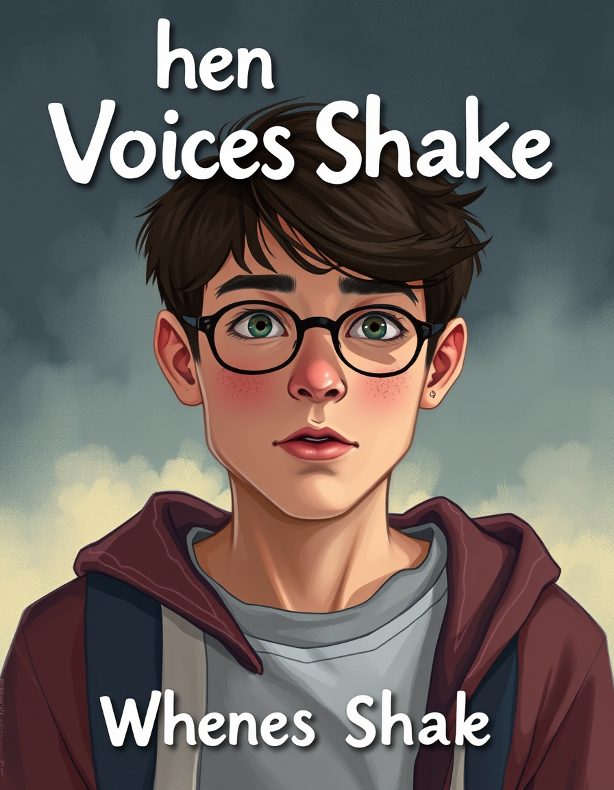 Book Covers idea: cover-ready concept art organized around genre, focal point, and title-safe space, deliberate composition, A book I'm working on, it's called "When Vo