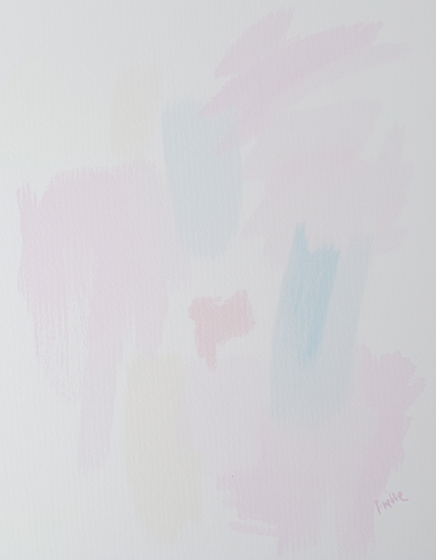 Pastel idea: pastel art, soft colors, chalk pastel texture, delicate shading, abstract , pastel drawing on textured paper