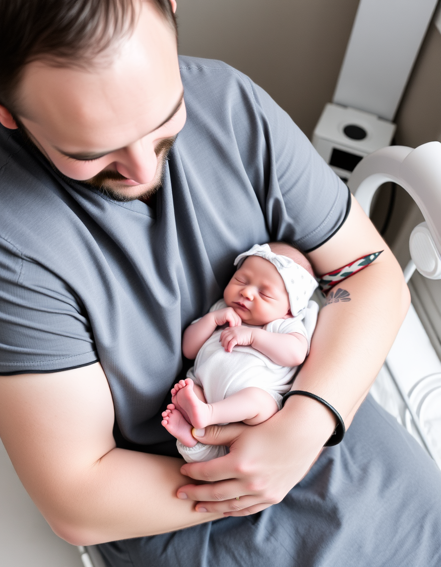 Main painting studio: congratulations newborn baby