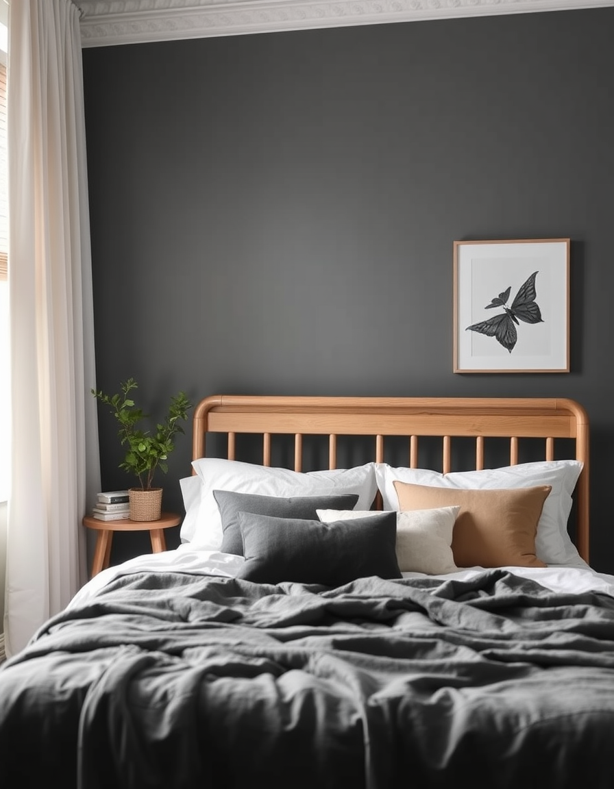 Main painting studio: paint a bedroom in calming and relaxing nordic colours.