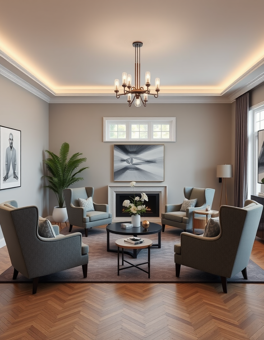 Room Design idea: AI room design, full room layout furniture and lighting, photorealistic interior render, AI room design, full room layout furniture and lighting, phot