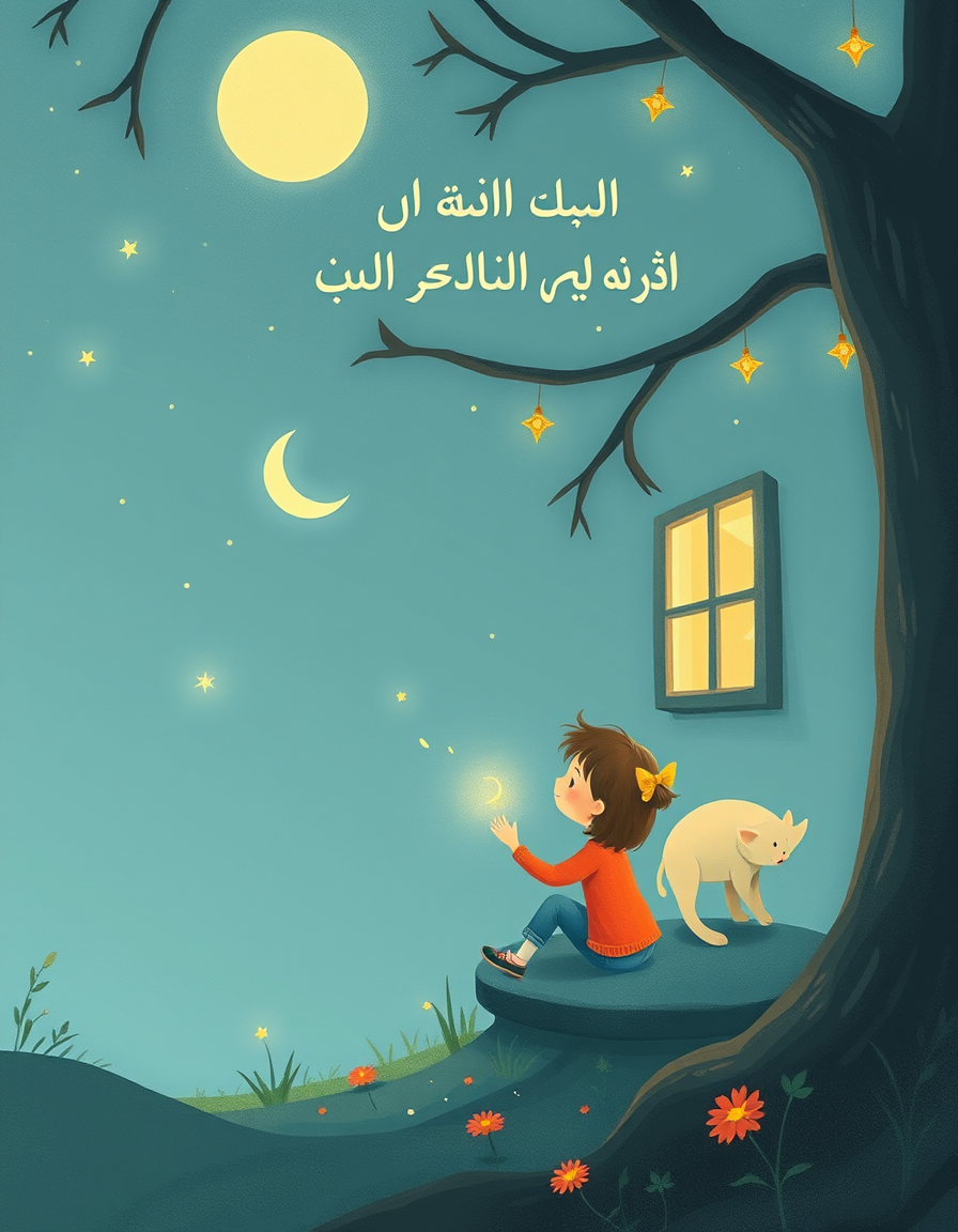 Storybook Illustration idea created from the prompt: storybook illustration, warm narrative scene, hand-drawn feel, soft palette, بھائی کی منطق نے حقیقت کو بلاک کر رکھا ہے۔ , children's book il