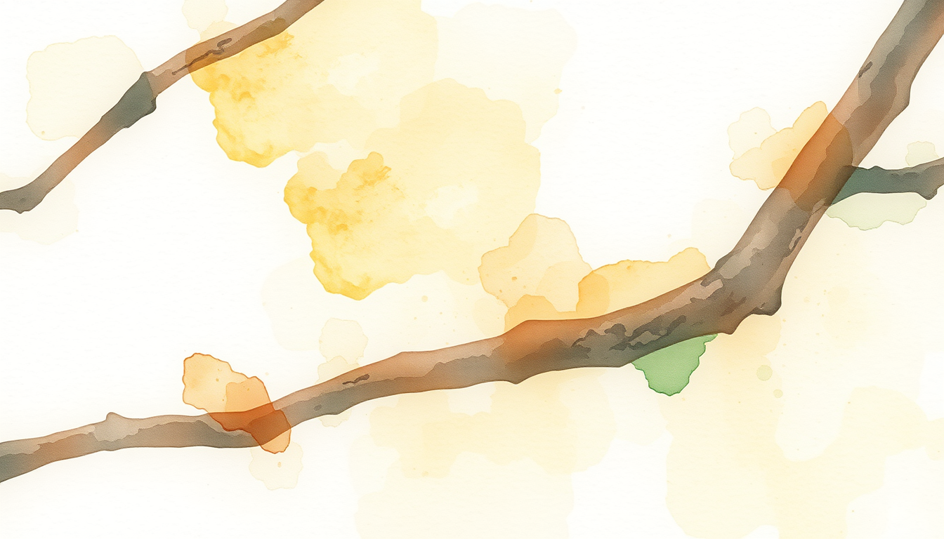 Watercolor idea: watercolor painting, soft transparent washes, wet-on-wet bleeds, paper texture visible, 女性ファッション誌のエッセイ挿絵風の輪郭が淡い画調(soft edges, softly rendered, minimal