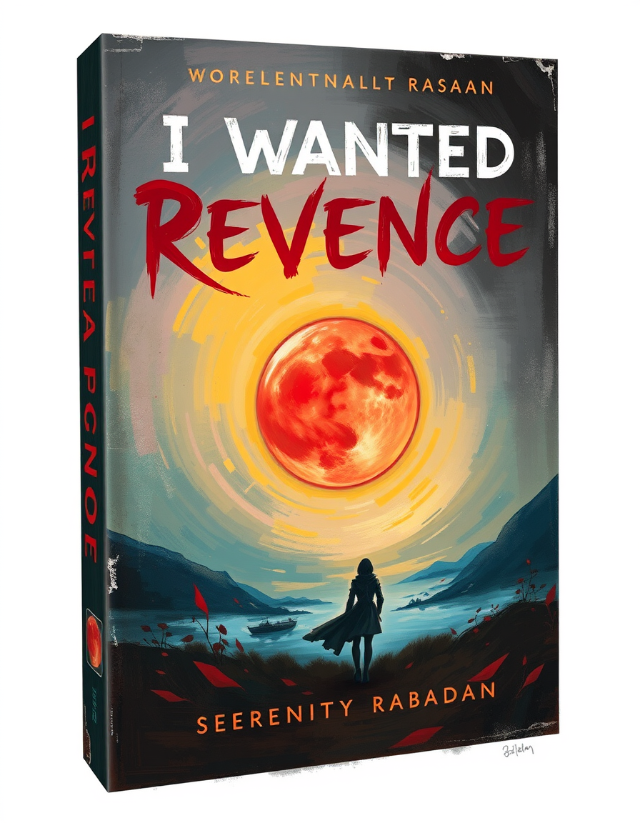 Book Covers idea: cover-ready concept art organized around genre, focal point, and title-safe space, deliberate composition, make a book cover with the title i wanted r