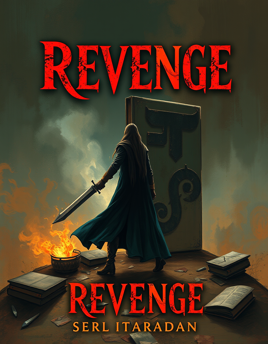 Book Covers idea: cover-ready concept art organized around genre, focal point, and title-safe space, deliberate composition, make a front and back book cover written by