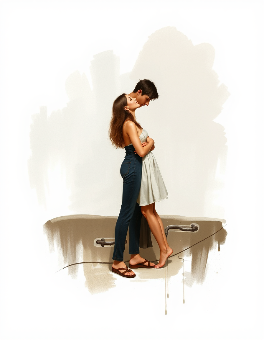 Book Covers idea: cover-ready concept art organized around genre, focal point, and title-safe space, deliberate composition, My book is called Lobe You, Eventually This