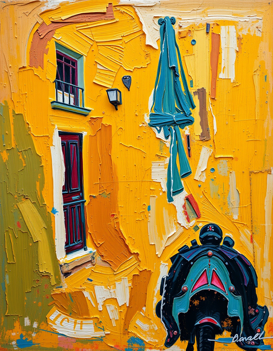 Oil Paintings idea: oil painting style, rich textures, brushstrokes, impasto technique, oil painting style, rich textures, brushstrokes, impasto technique, Picasso , clas
