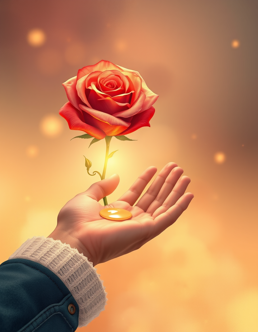 Greeting Cards idea: greeting card design, warm illustration, space for message, rose ad acquerello dipinte a mano su fondo crema caldo con spazio per messaggio , printabl