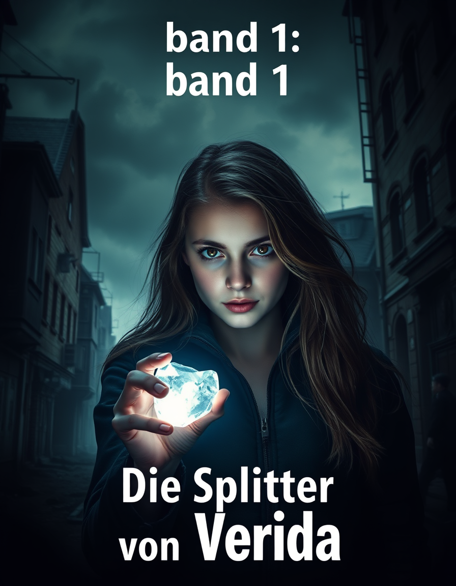 Book Covers idea: book cover composition, vertical 2:3 format, title-ready negative space at top, evocative subject, ein 16 jähriger Junge hält in einer dunklen verlass