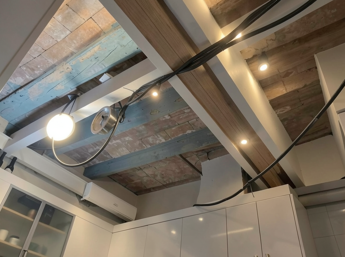 Main redesign studio: Redesign this room in a Modern interior style: clean lines, a neutral palette with bold accents, sleek low-profile furniture, glass and matte-metal su
