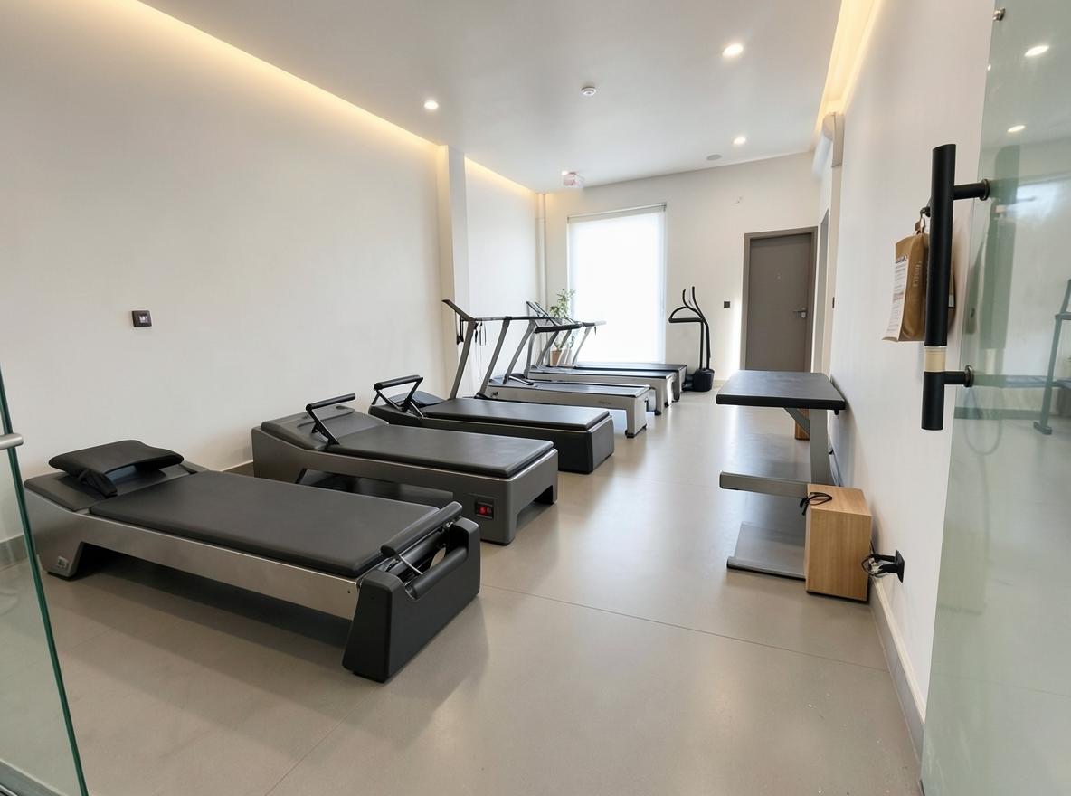 Main redesign studio: Redesign this room in a Modern interior style: clean lines, a neutral palette with bold accents, sleek low-profile furniture, glass and matte-metal su