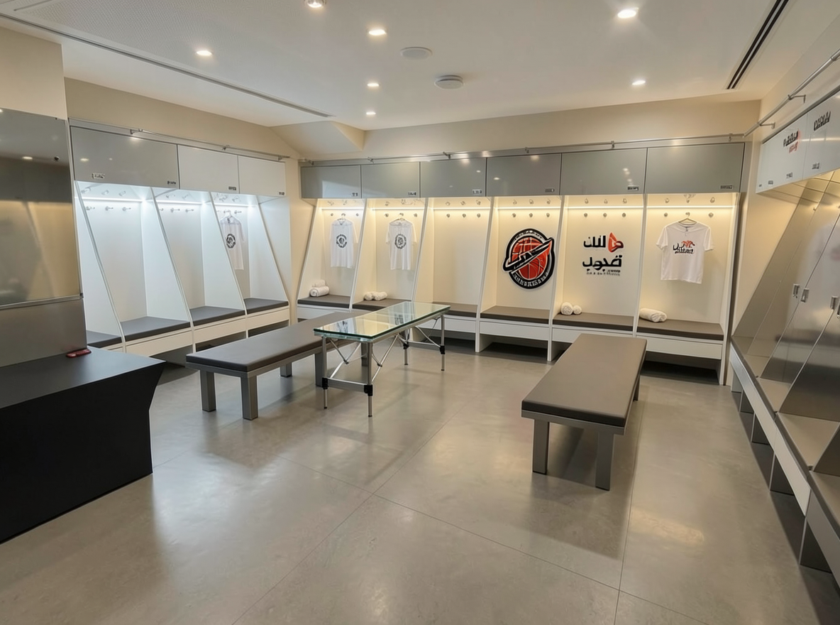 Main redesign studio: Redesign this room in a Modern interior style: clean lines, a neutral palette with bold accents, sleek low-profile furniture, glass and matte-metal su